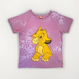 Disney Parks Lion King Pink Graphic Shirt Size XL